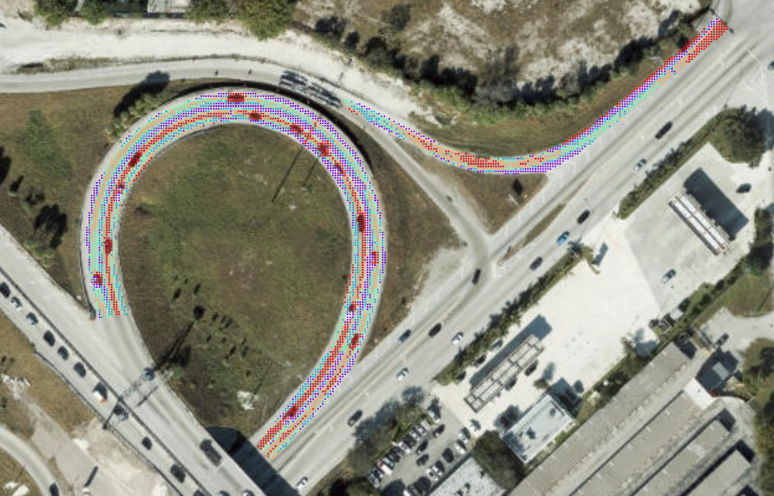Relationship between pavement friction and crash reduction